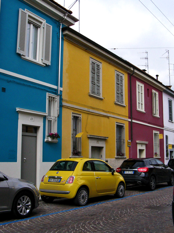 Yellow House and Car0508