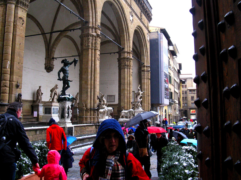 Loggia and Umbrellas<br />0907