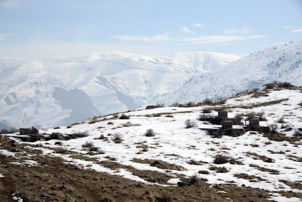 View into the Nakhchivan Autonomous Republic of Azerbaijan
