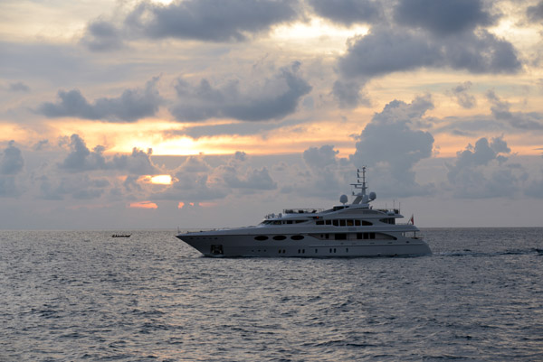 A few more stars than our boat