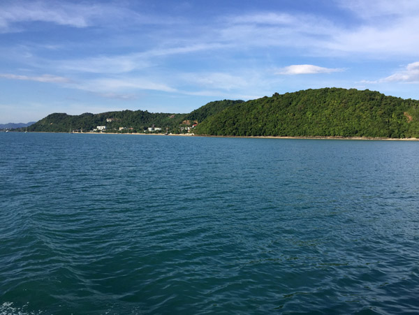 Departing Phuket for the Five Islands, Koh Haa
