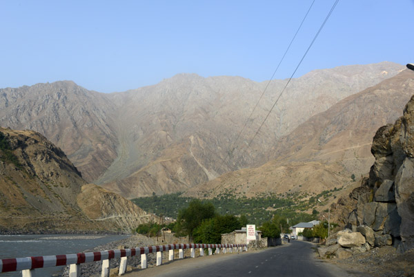Back along the Panj River on what seems to be, for now, a nicer road than the Pamir Highway has been