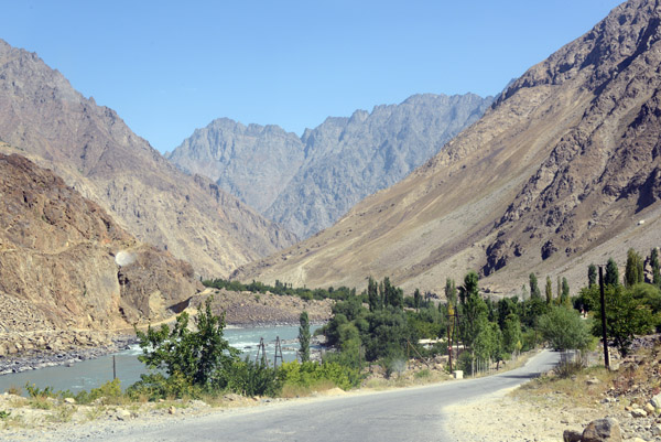 The Panj River forms a significant part of the Tajikistan-Afghanistan Border