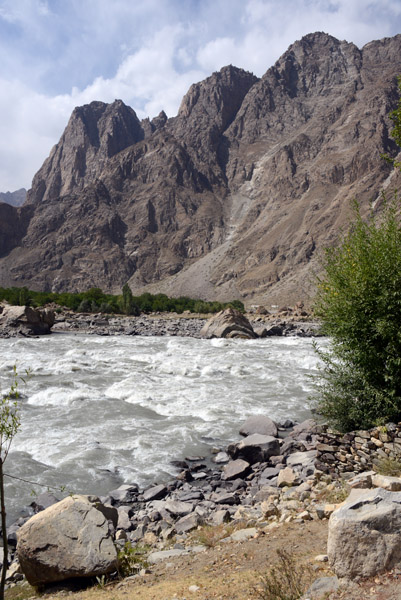 Scenic area around Rushan, Tajikistan