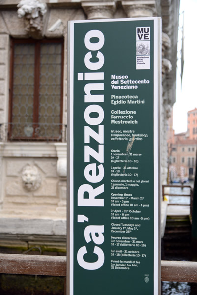 Ca Rezzonico, Museum of 18th C. Venetian Baroque and Rococo