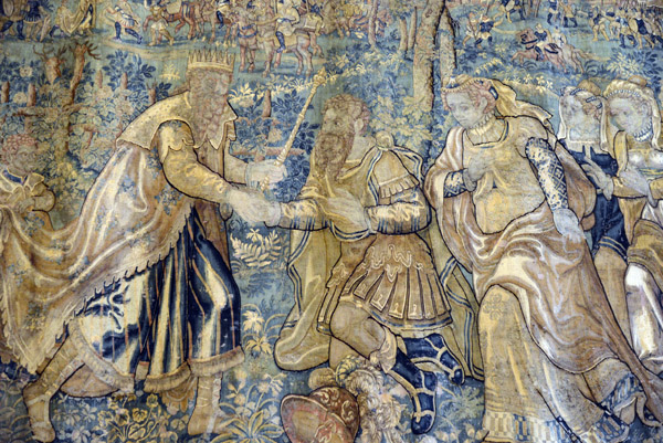 Ca Rezzonico - Tapestry Hall, late 17th C. Flanders