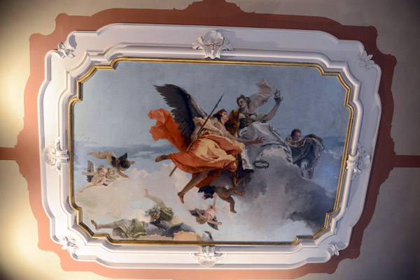 The Tiepolo Hall - Nobility and Virtue defeating Ignorance by Giambattista Tiepolo