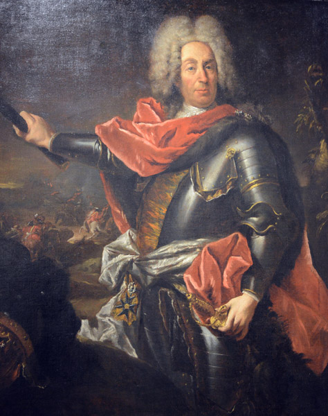 Portrait of Marshall Matthias von der Schulenburg, Antonio Guardi (1699-1761)