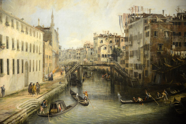 Il rio dei Mendicanti, Canaletto