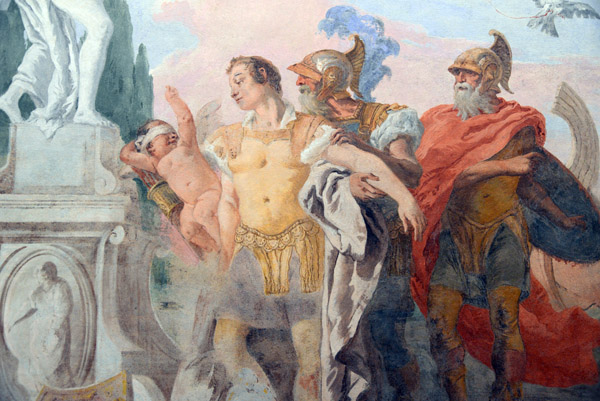 Rinaldo Leaving the Garden of Armida, ca 1770, Giandomenico Tiepolo