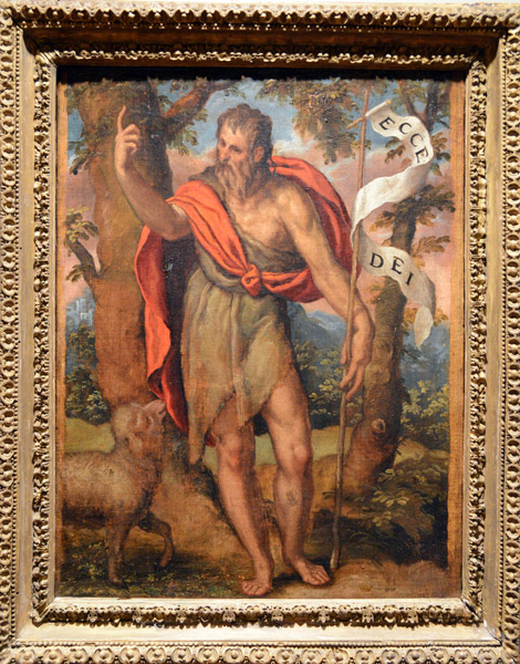 St. John the Baptist, Paolo Farinati (1524-1606)