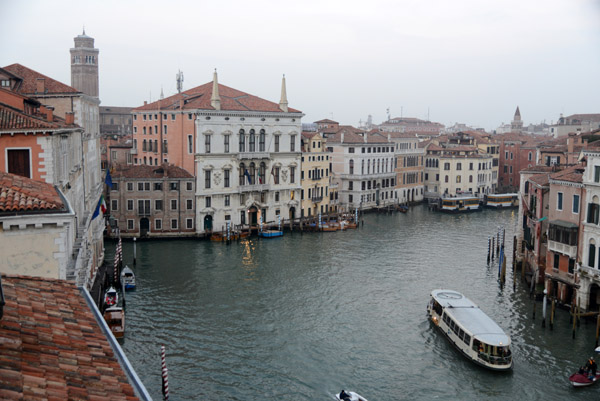 View of the Grand Canal from Ca' Rezzonico 