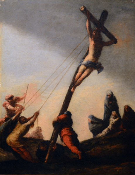 Innalzamento della Croce, Sebastiano Mazzoni (1611-1678)