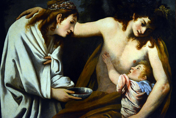 Venere e Bacco - Venus and Bacchus, Pietro Veccia (1603-1678)