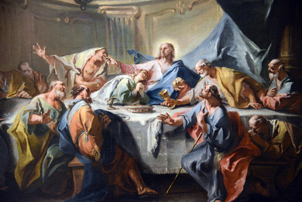 L'Ultima Cena - the Last Supper, Carlo Innocenzo Carloni (1686-1775)