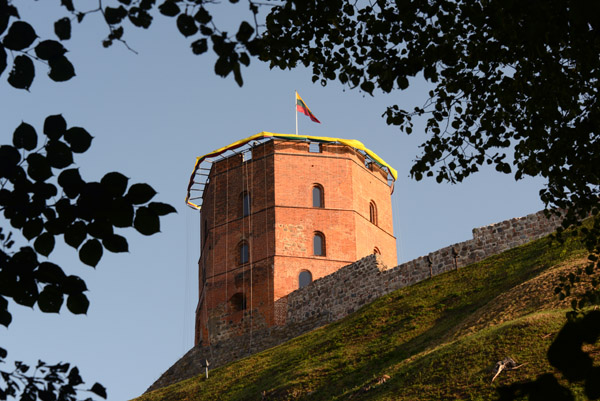 Gediminas' Castle Tower, built in 1409, Vilnius