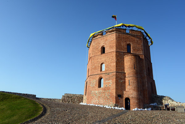 Gediminas' Castle Tower, restored in 1933, Vilnius