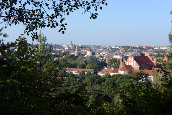 Old Town of Vilnius from the Three Crosses