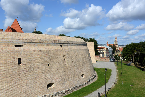 East Bastion of the Vilnius Defensive Wall, restored in 1987