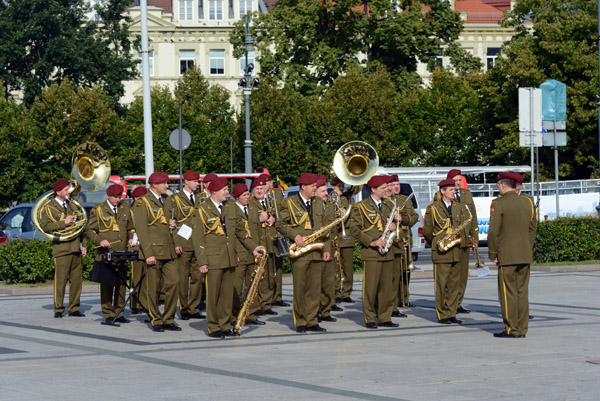 Lithuanian Military Band, Katedros aikštė - Cathedral Square, Vilnius