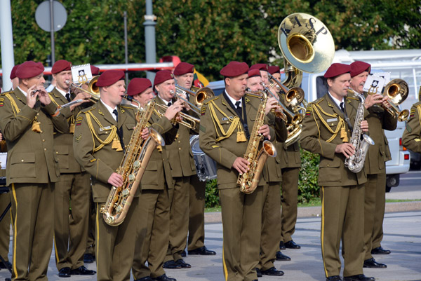 Lithuanian Military Band, Katedros aikštė - Cathedral Square, Vilnius