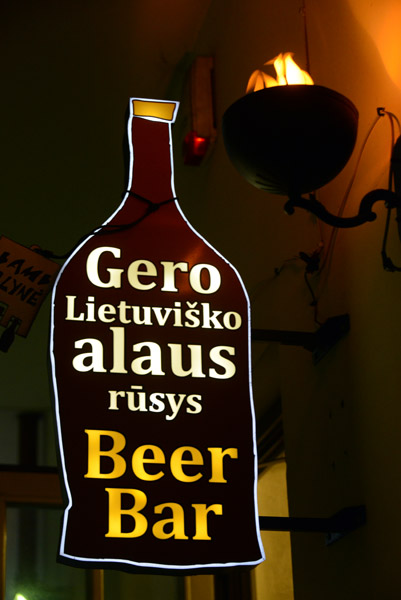 Gero Lietuviško alaus rūsys - Cellar of good Lithuanian beer