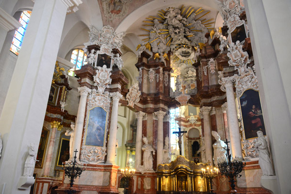 Main altar of the Church of St Johns, Vilnius University 