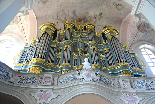 Organ of the Church of St Johns, restored after independence