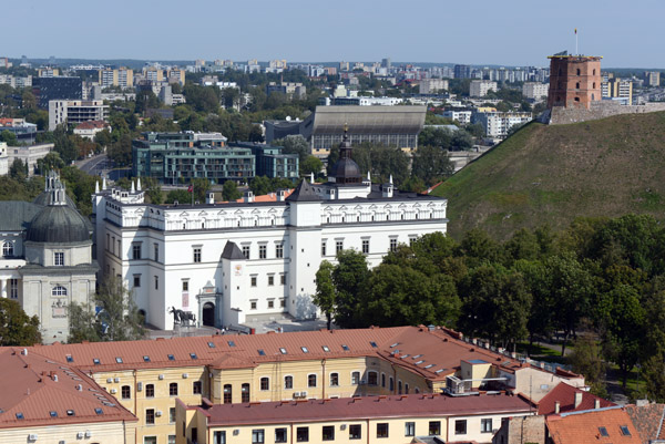 Palace of the Grand Dukes of Lithuania from Vilnius Univserity