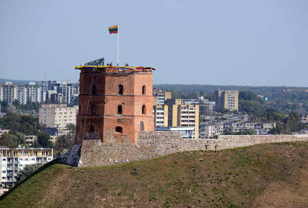 Gediminas Castle Tower from St. Johns, Vilnius University