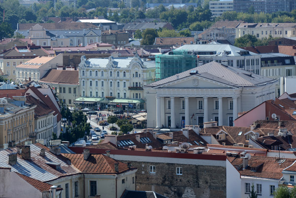 Vilnius City Hall, Town Hall Square, from St. Johns church tower