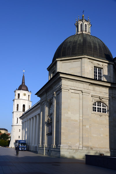 South side of Vilnius Cathedral