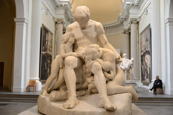 Caïn et sa race maudits de Dieu, Antoine Étex 1832/1839