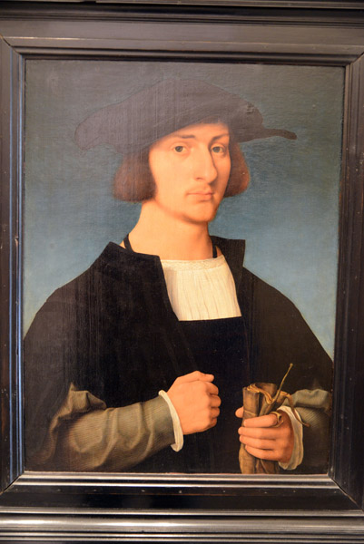 Portrait of a Man, Joos van Cleve ca 1520