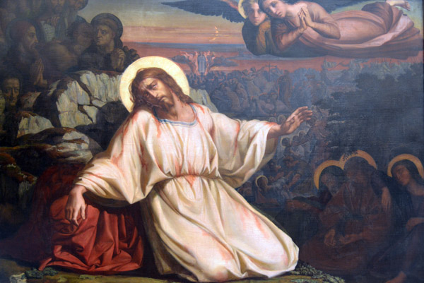 Christ in the Garden of Olives, Louis Janmot
