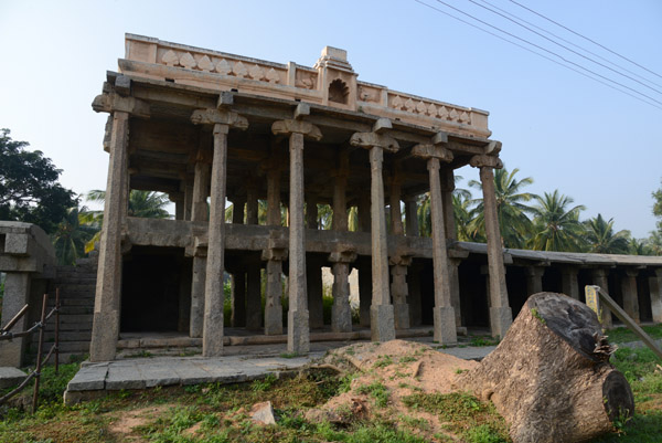 Ruins of Hampi Bazar