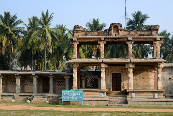 This ruins has been reused for a photo exhibition