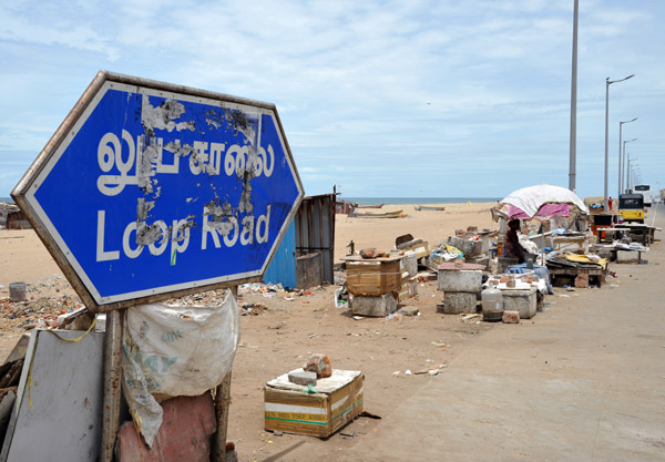 Roadside fish market, Chennai