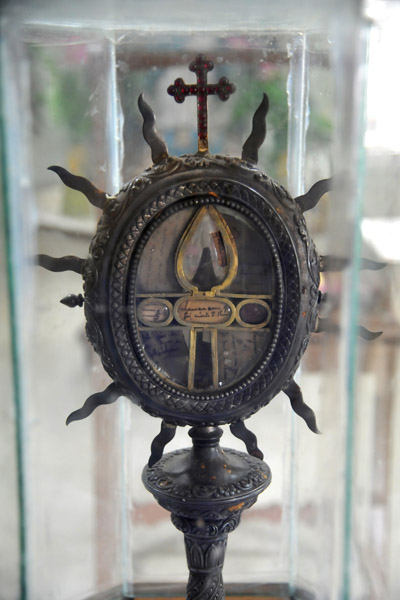 Relic of the spearhead that martyred St Thomas in 72AD