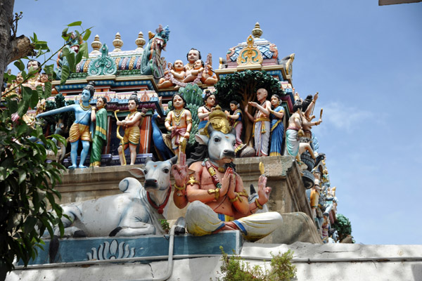 West side of the Kapaleeswarar Temple
