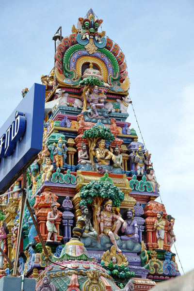 West tower gate of the Kapaleeswarar Temple