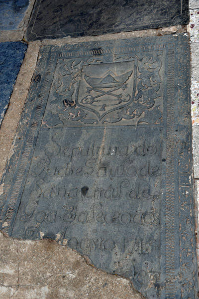 18th C Tombstone fragment, Luz Church