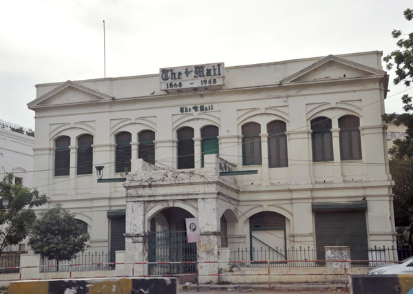 The Mail building (1868-1968), Chennai, The newspaper shut in 1981