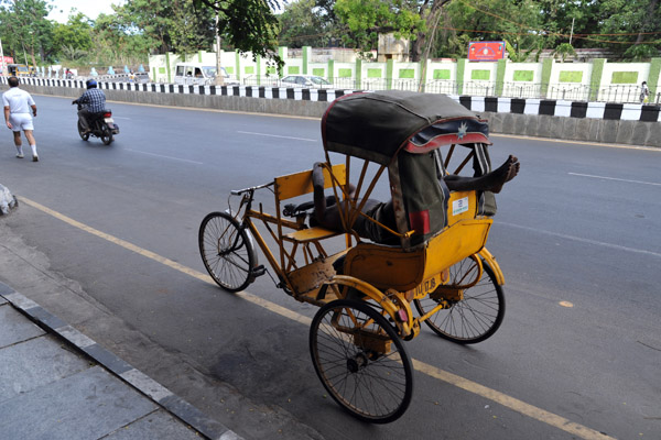 Not many bicycle rickshaws left in Chennai