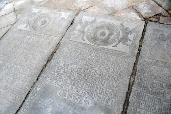 1763 Tombstone, Armenian Church, Chennai