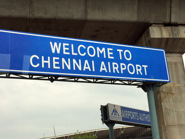 Welcome to Chennai Airport