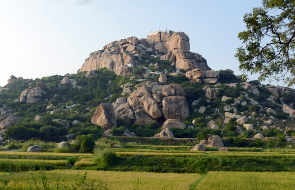 Anjaneya Hill, site of the temple of Kishkindha, said to be the birthplace of the god Hanuman