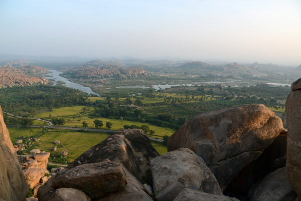 View from the top of Anjaneya Hill, worth the climb