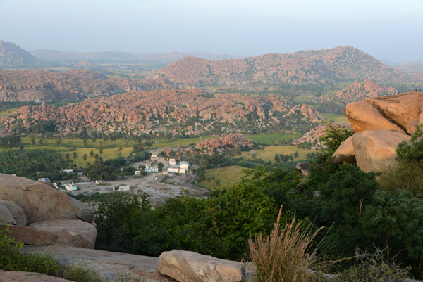 View of the backside of Anjaneya Hill
