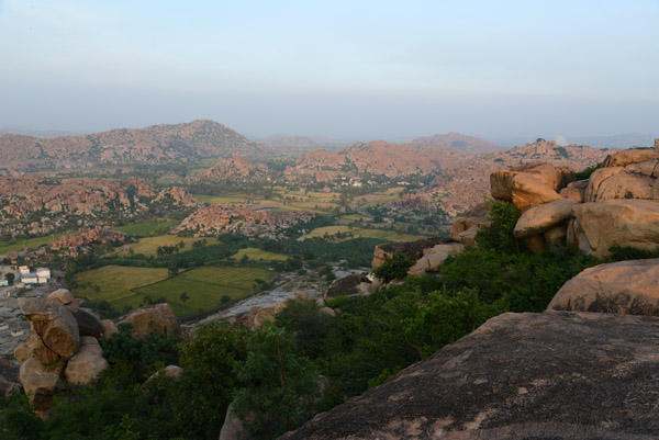 View from the sunset spot, Anjaneya Hill
